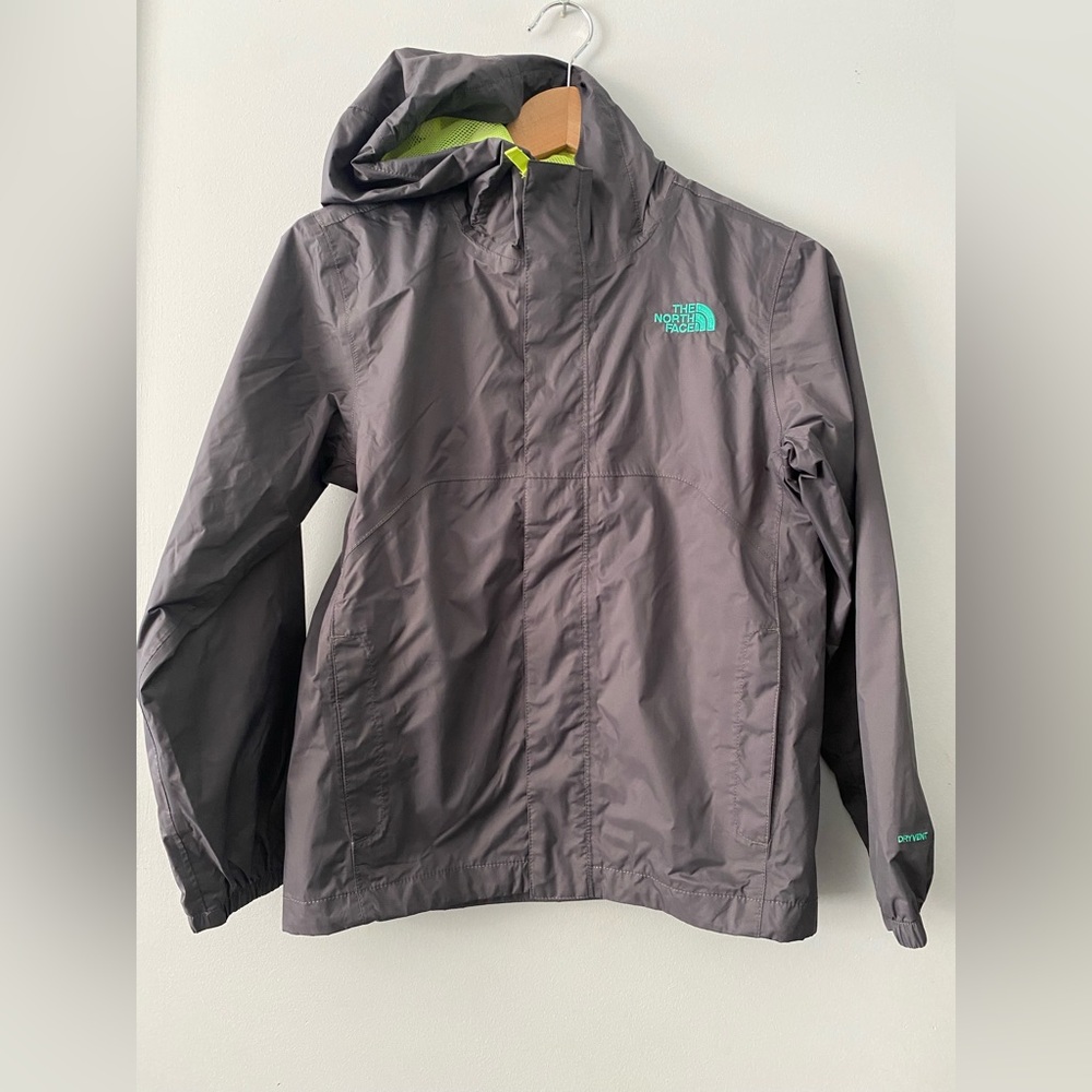 North Face Hooded Raincoat Jacket